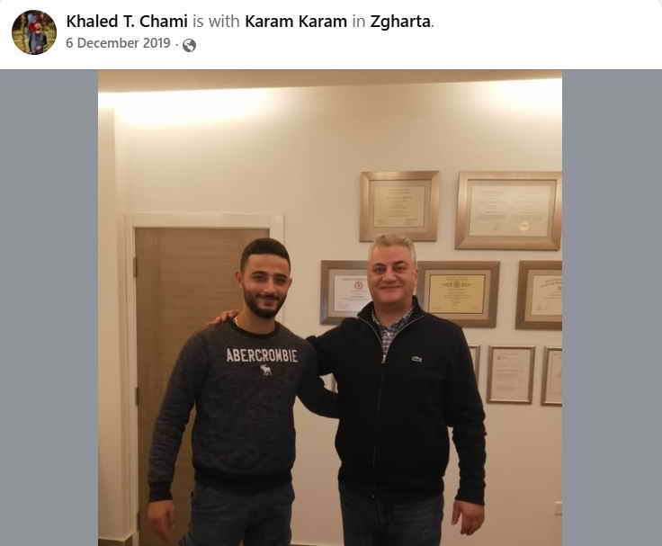 Patient appreciation feedback for Dr. Karam Karam – December 2019